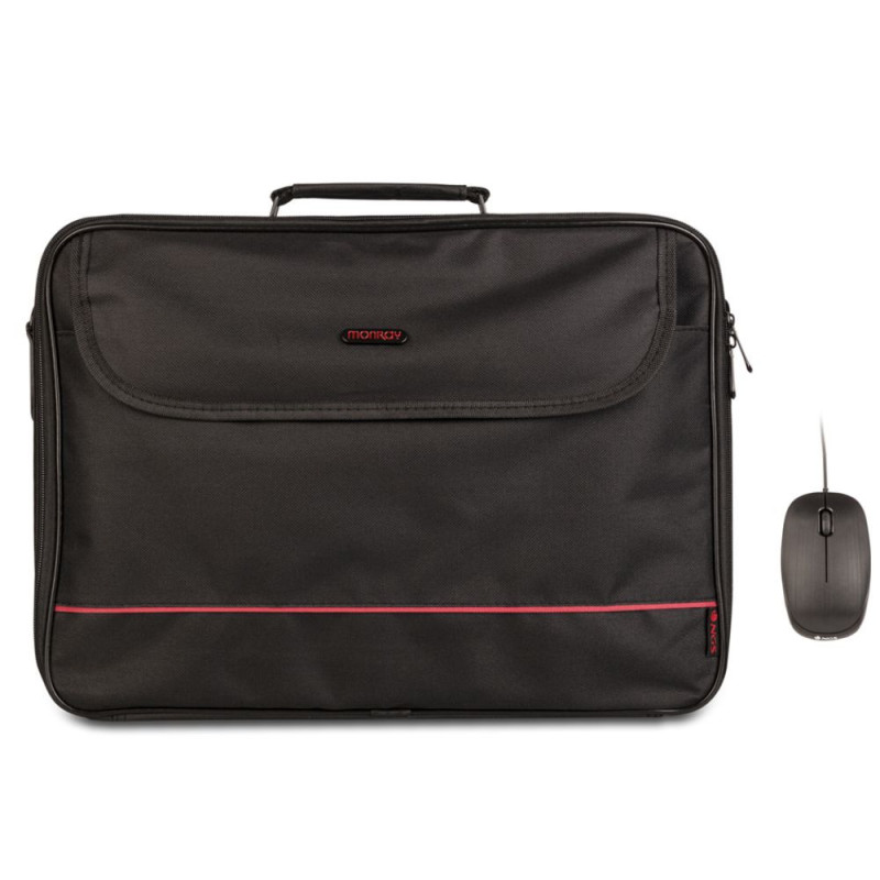 Ensemble de Sac pour Ordinateur Portable et Souris Sans Fil Fog Black 15.6" - NGS MASTERKITBLACK - Noir — NGS · Smarty Paris 18e